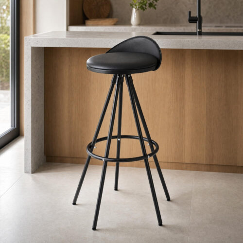 Cushioned Wraparound Bar Stool