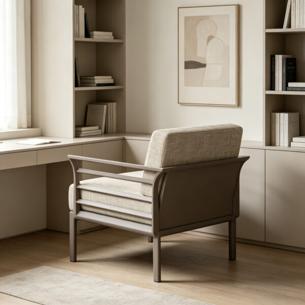 Framed Cushion Accent Armchair