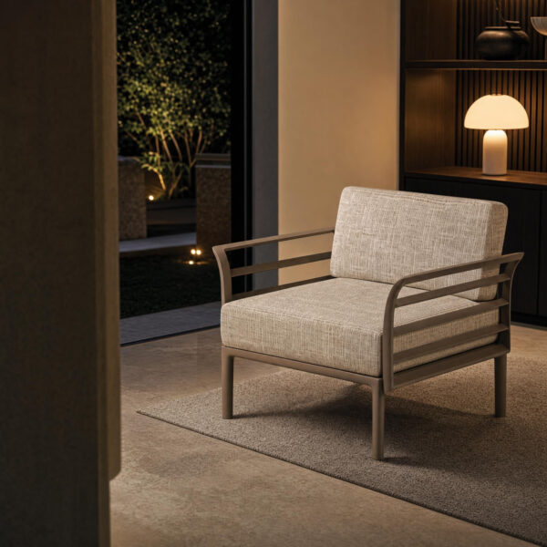 Framed Cushion Accent Armchair