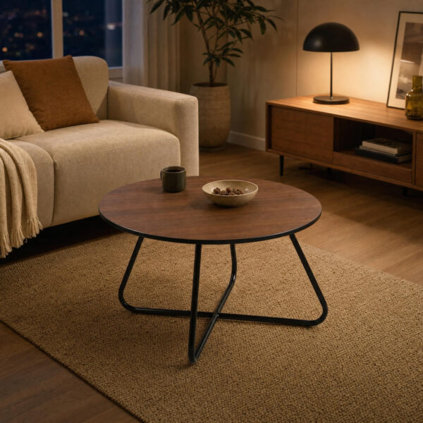 Walnut Wood Grain Coffee Table