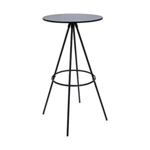 Slim-Frame Round Bar Table