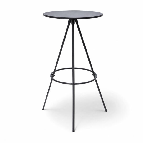 Slim-Frame Round Bar Table