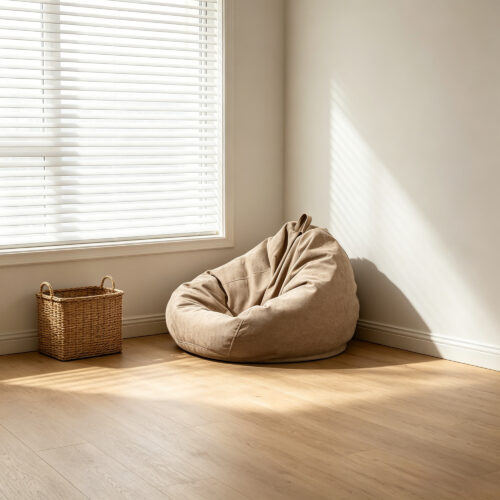 Cotton-Linen Bean Bag