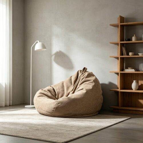 Cotton-Linen Bean Bag