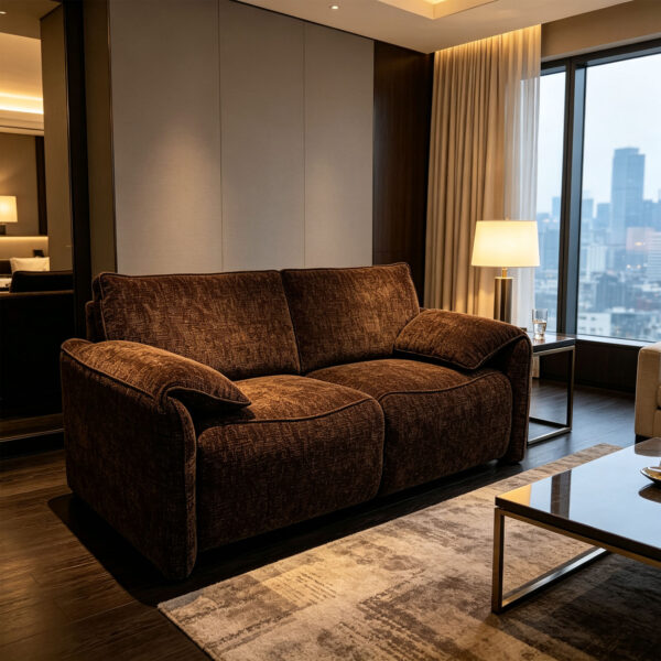 Brown Convertible Sofa Bed