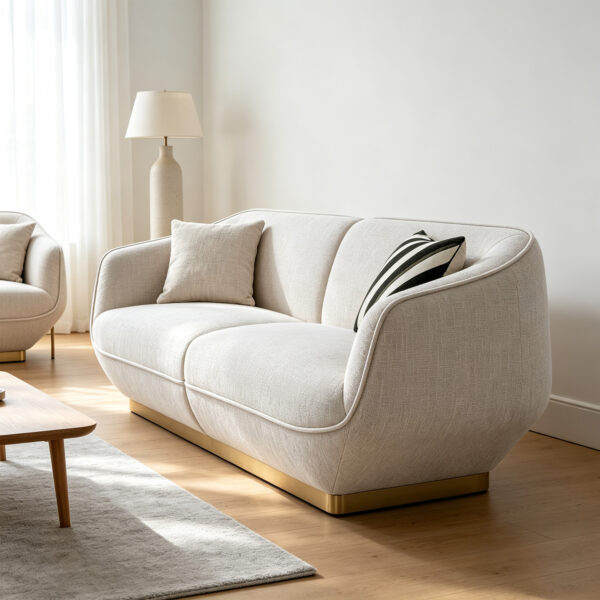 Wraparound Upholstered Sofa