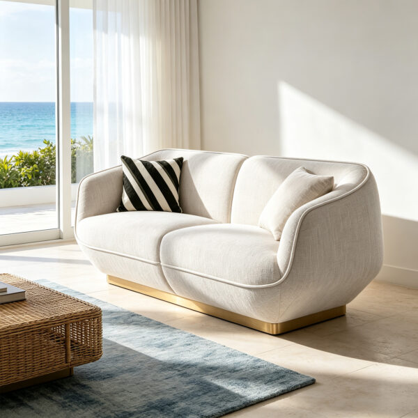 Wraparound Upholstered Sofa