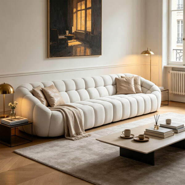 Channel Tufted Sofa