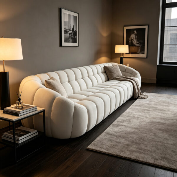 Channel Tufted Sofa