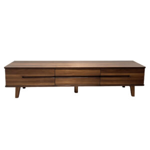 Walnut Drawer TV Console