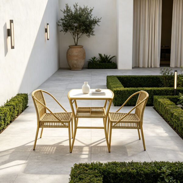 Compact Rope Bistro Set