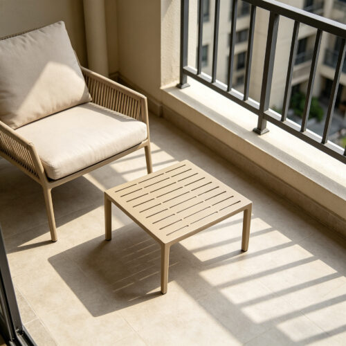 Slatted Outdoor Coffee Table