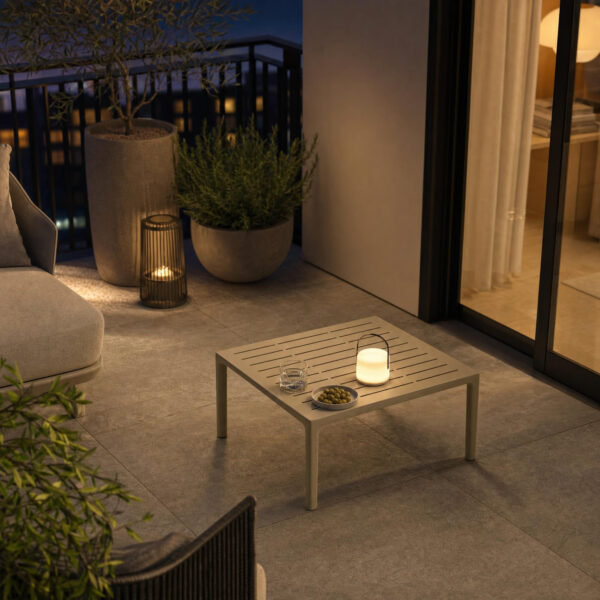 Slatted Outdoor Coffee Table